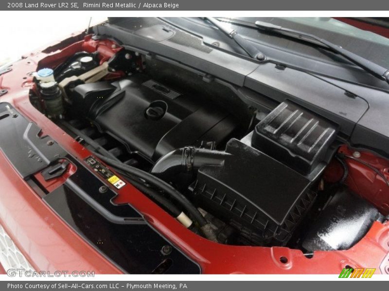 Rimini Red Metallic / Alpaca Beige 2008 Land Rover LR2 SE