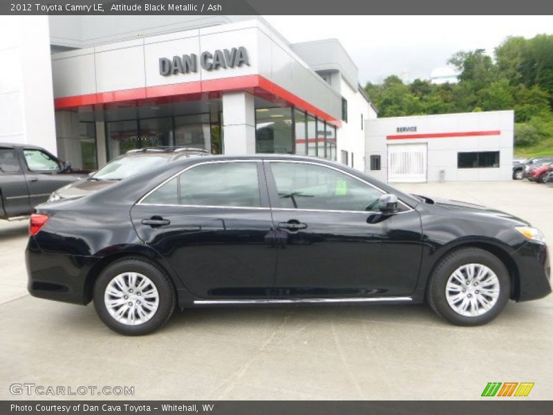 Attitude Black Metallic / Ash 2012 Toyota Camry LE