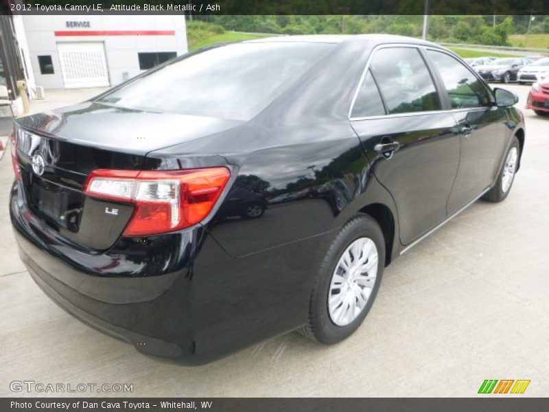 Attitude Black Metallic / Ash 2012 Toyota Camry LE