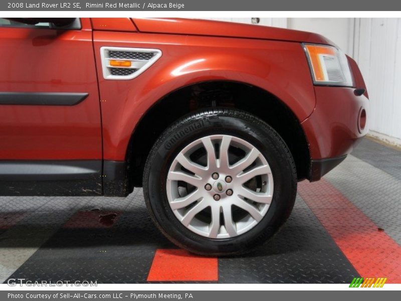 Rimini Red Metallic / Alpaca Beige 2008 Land Rover LR2 SE