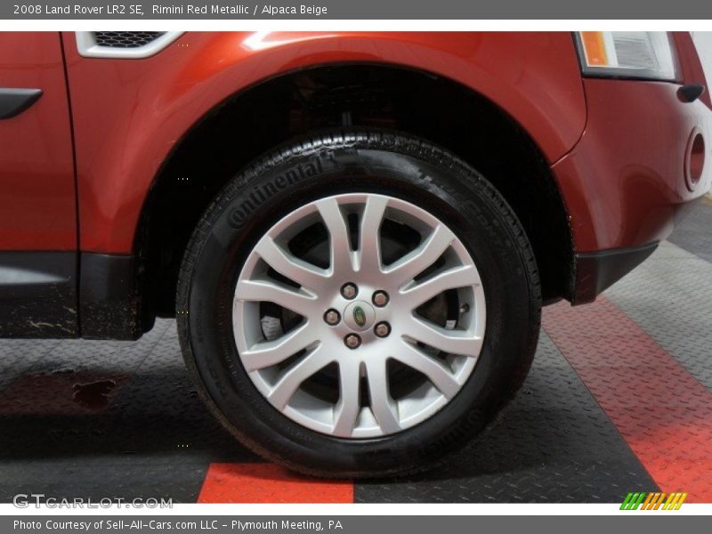 Rimini Red Metallic / Alpaca Beige 2008 Land Rover LR2 SE