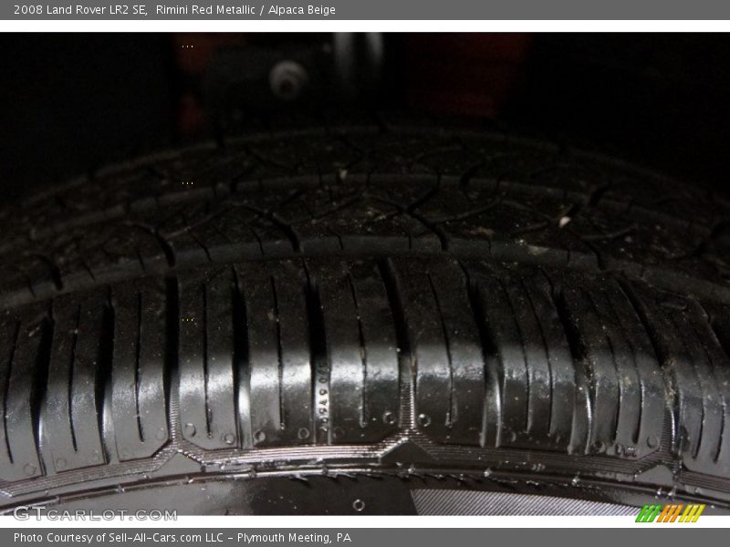 Rimini Red Metallic / Alpaca Beige 2008 Land Rover LR2 SE