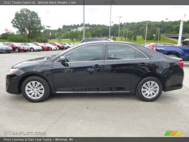 Attitude Black Metallic / Ash 2012 Toyota Camry LE