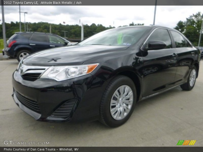 Attitude Black Metallic / Ash 2012 Toyota Camry LE