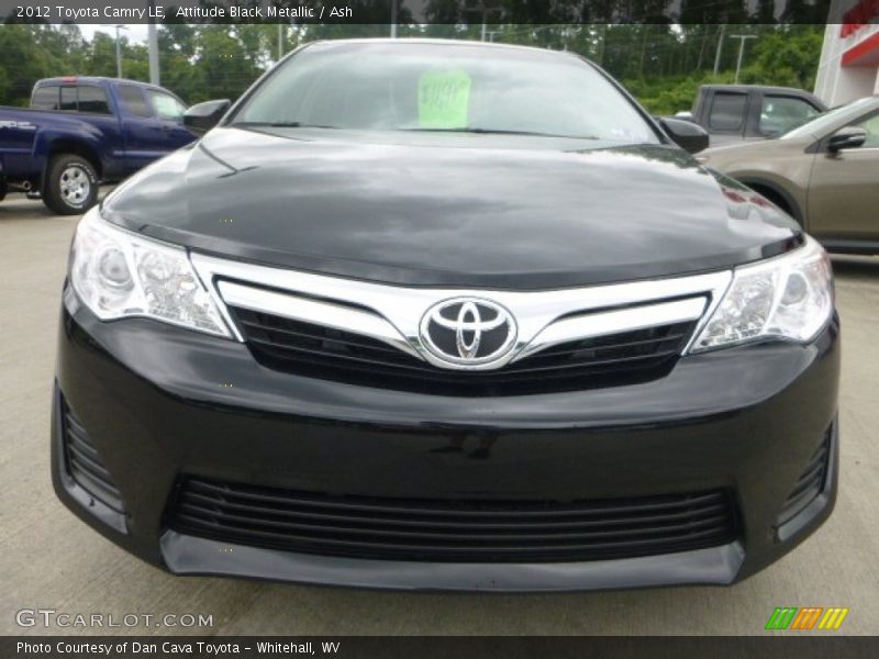 Attitude Black Metallic / Ash 2012 Toyota Camry LE