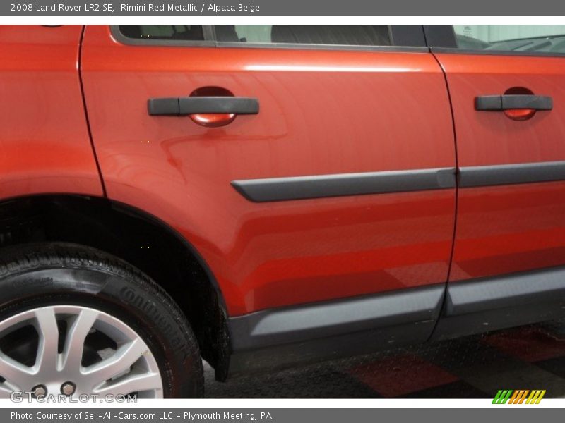 Rimini Red Metallic / Alpaca Beige 2008 Land Rover LR2 SE