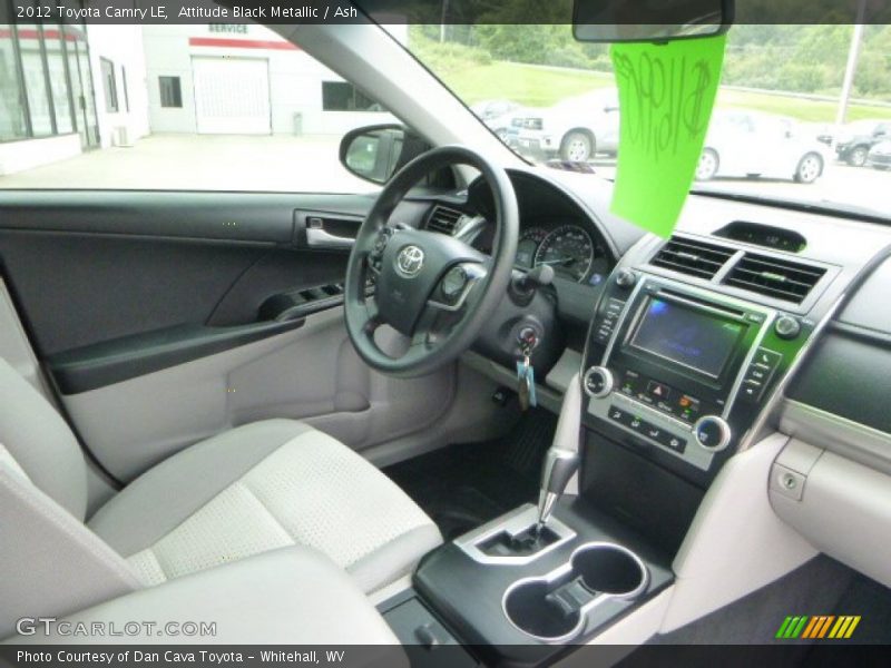 Attitude Black Metallic / Ash 2012 Toyota Camry LE