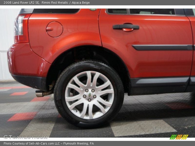Rimini Red Metallic / Alpaca Beige 2008 Land Rover LR2 SE