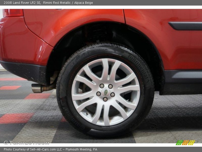 Rimini Red Metallic / Alpaca Beige 2008 Land Rover LR2 SE