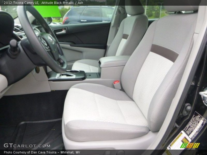 Attitude Black Metallic / Ash 2012 Toyota Camry LE
