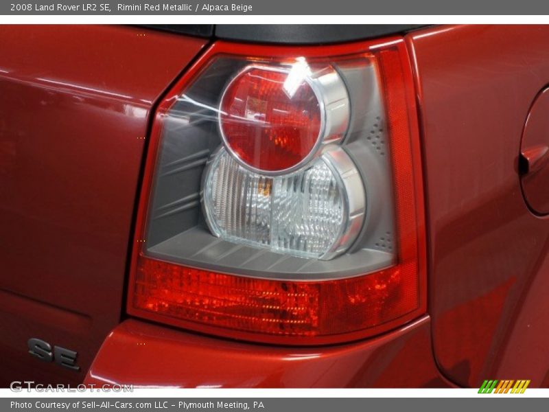 Rimini Red Metallic / Alpaca Beige 2008 Land Rover LR2 SE