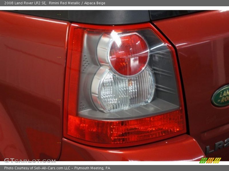 Rimini Red Metallic / Alpaca Beige 2008 Land Rover LR2 SE