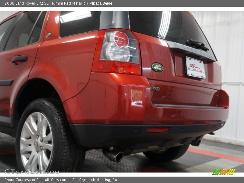Rimini Red Metallic / Alpaca Beige 2008 Land Rover LR2 SE