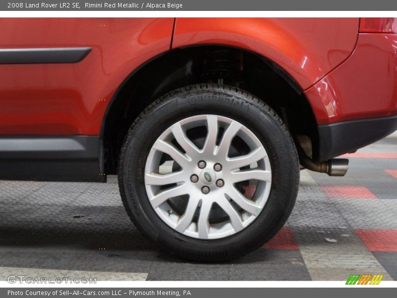 Rimini Red Metallic / Alpaca Beige 2008 Land Rover LR2 SE