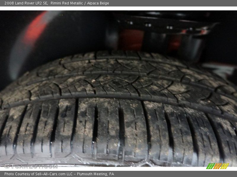 Rimini Red Metallic / Alpaca Beige 2008 Land Rover LR2 SE