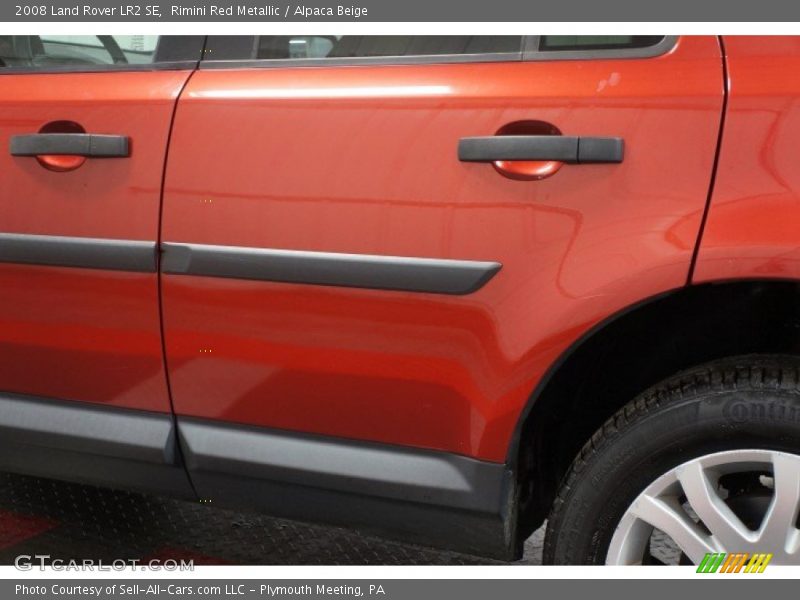 Rimini Red Metallic / Alpaca Beige 2008 Land Rover LR2 SE
