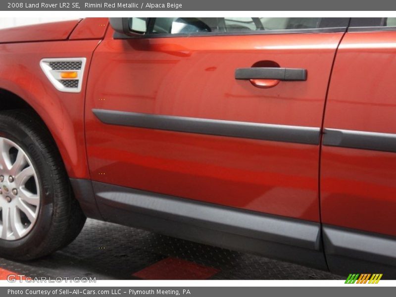 Rimini Red Metallic / Alpaca Beige 2008 Land Rover LR2 SE