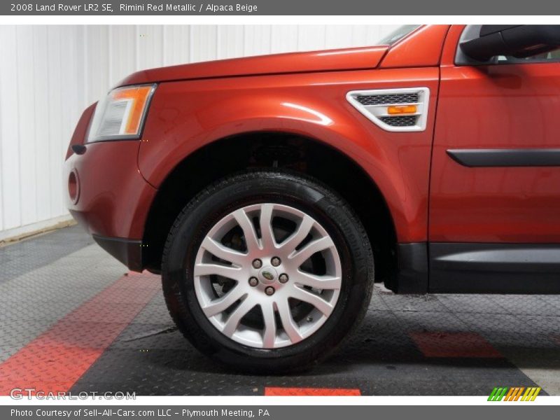 Rimini Red Metallic / Alpaca Beige 2008 Land Rover LR2 SE