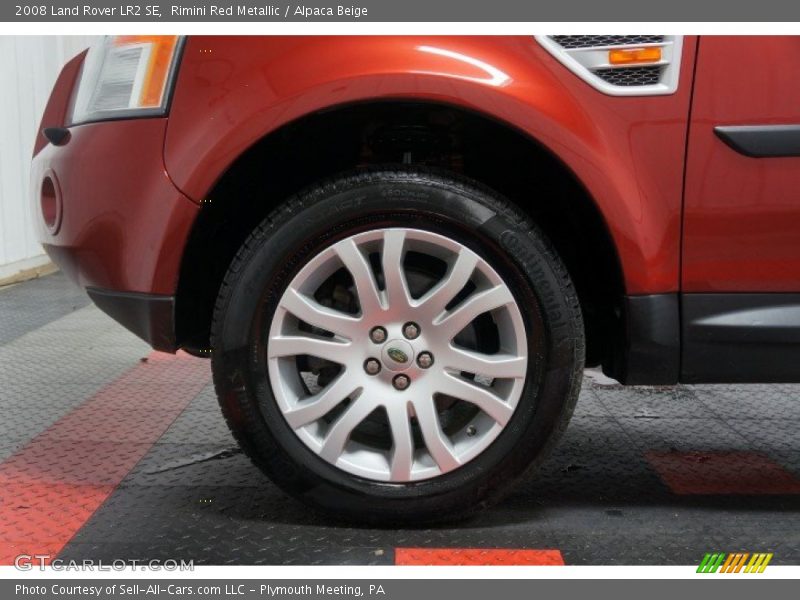 Rimini Red Metallic / Alpaca Beige 2008 Land Rover LR2 SE