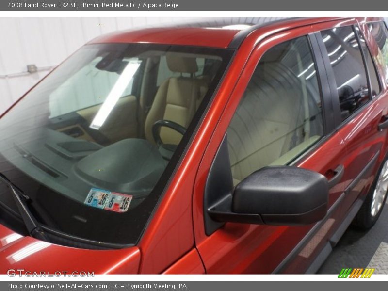 Rimini Red Metallic / Alpaca Beige 2008 Land Rover LR2 SE