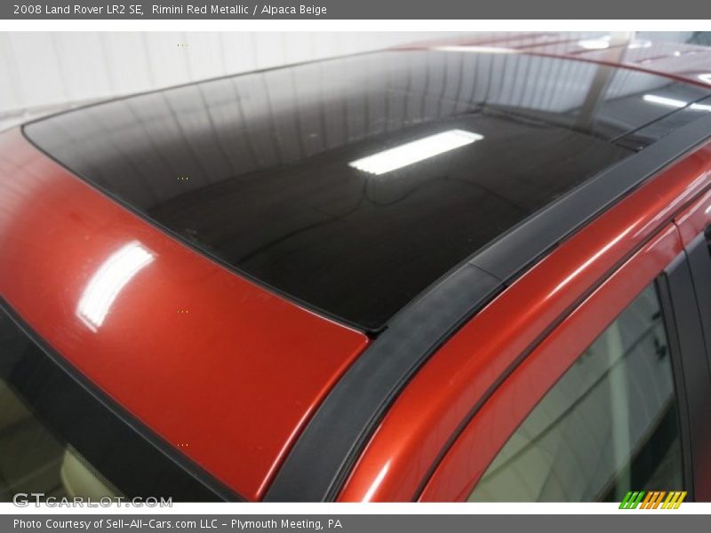 Rimini Red Metallic / Alpaca Beige 2008 Land Rover LR2 SE