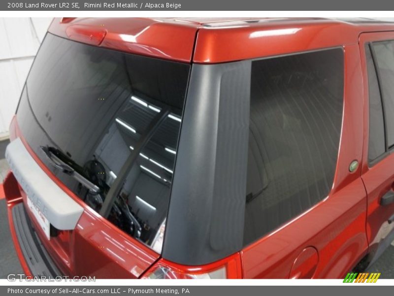 Rimini Red Metallic / Alpaca Beige 2008 Land Rover LR2 SE