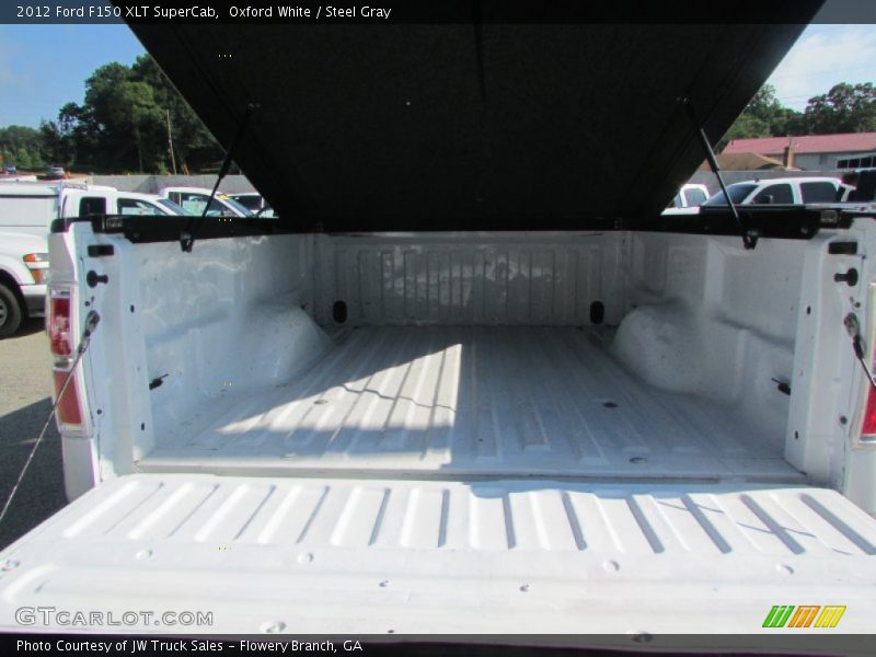 Oxford White / Steel Gray 2012 Ford F150 XLT SuperCab
