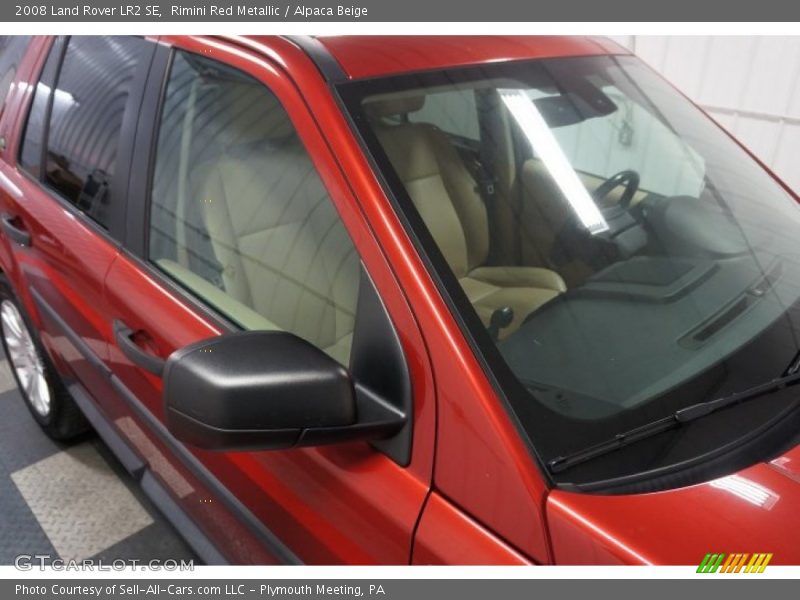 Rimini Red Metallic / Alpaca Beige 2008 Land Rover LR2 SE