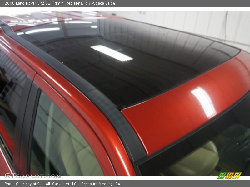 Rimini Red Metallic / Alpaca Beige 2008 Land Rover LR2 SE