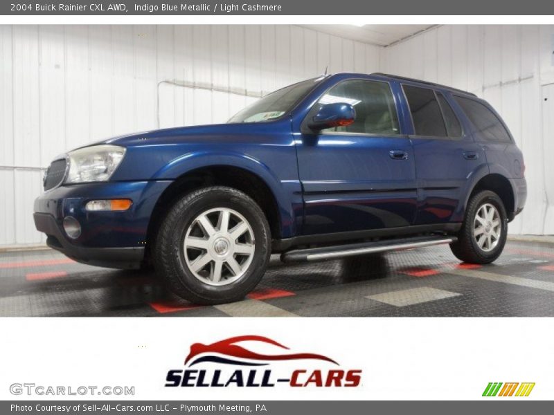 Indigo Blue Metallic / Light Cashmere 2004 Buick Rainier CXL AWD