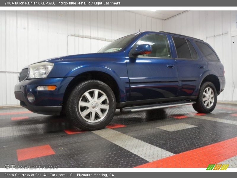 Indigo Blue Metallic / Light Cashmere 2004 Buick Rainier CXL AWD