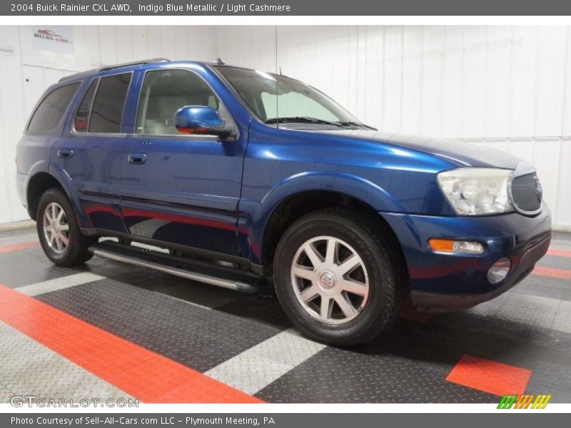 Indigo Blue Metallic / Light Cashmere 2004 Buick Rainier CXL AWD