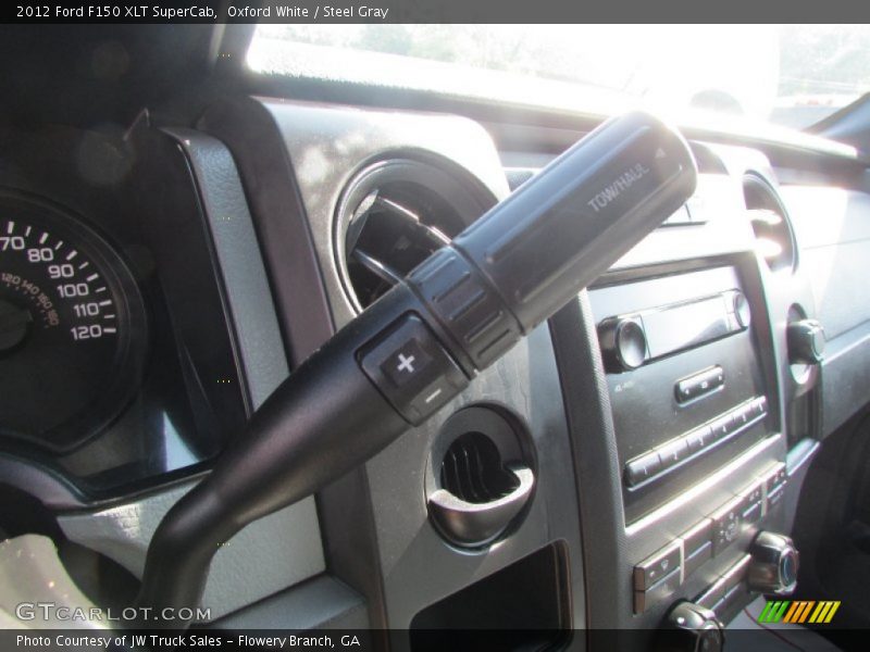 Oxford White / Steel Gray 2012 Ford F150 XLT SuperCab
