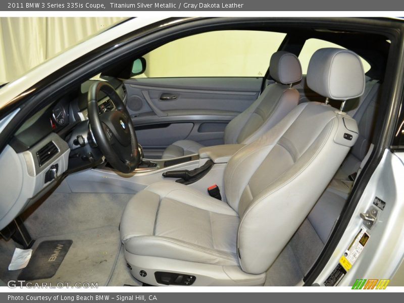 Front Seat of 2011 3 Series 335is Coupe