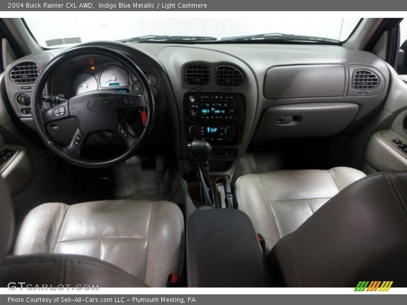 Indigo Blue Metallic / Light Cashmere 2004 Buick Rainier CXL AWD