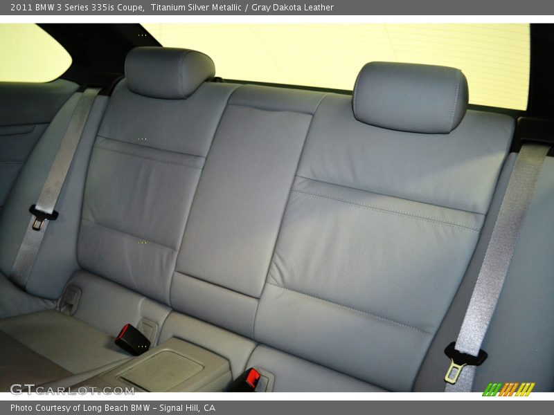 Rear Seat of 2011 3 Series 335is Coupe