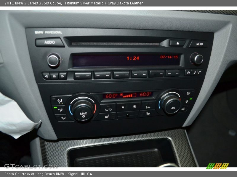 Titanium Silver Metallic / Gray Dakota Leather 2011 BMW 3 Series 335is Coupe