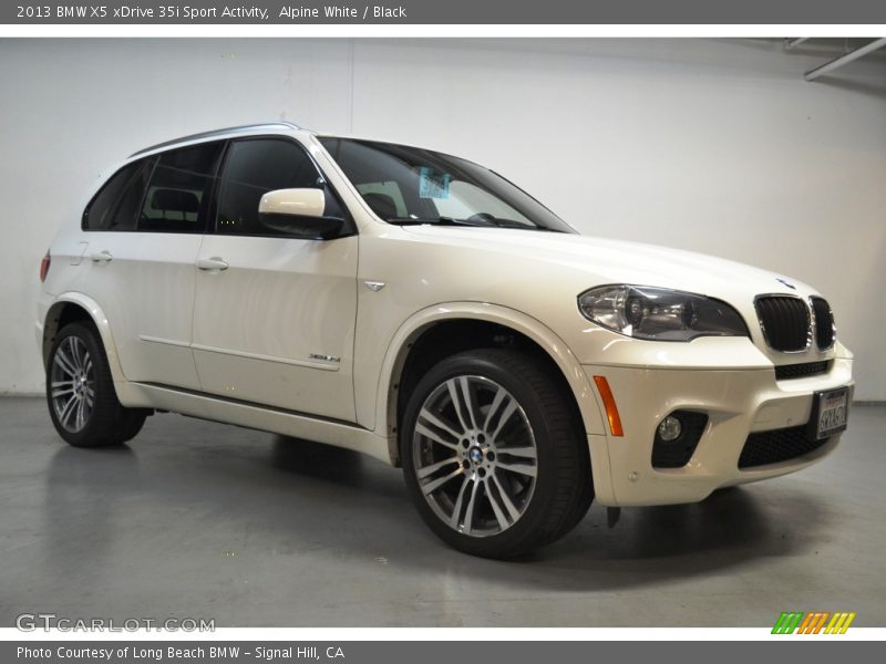 Alpine White / Black 2013 BMW X5 xDrive 35i Sport Activity