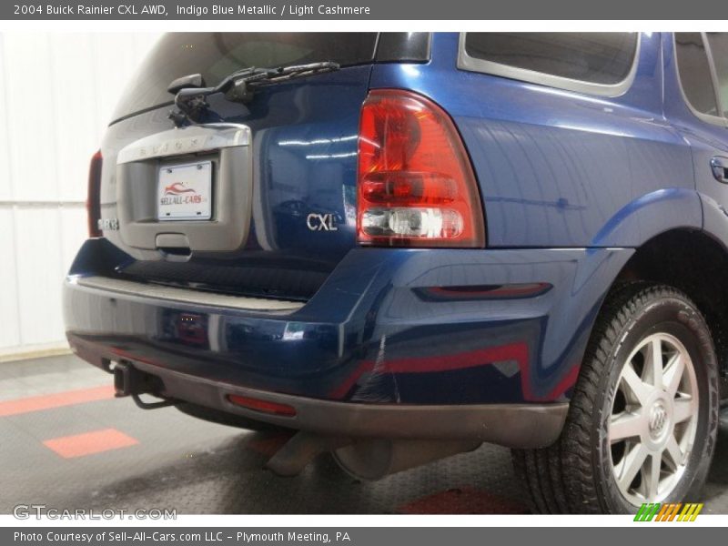 Indigo Blue Metallic / Light Cashmere 2004 Buick Rainier CXL AWD