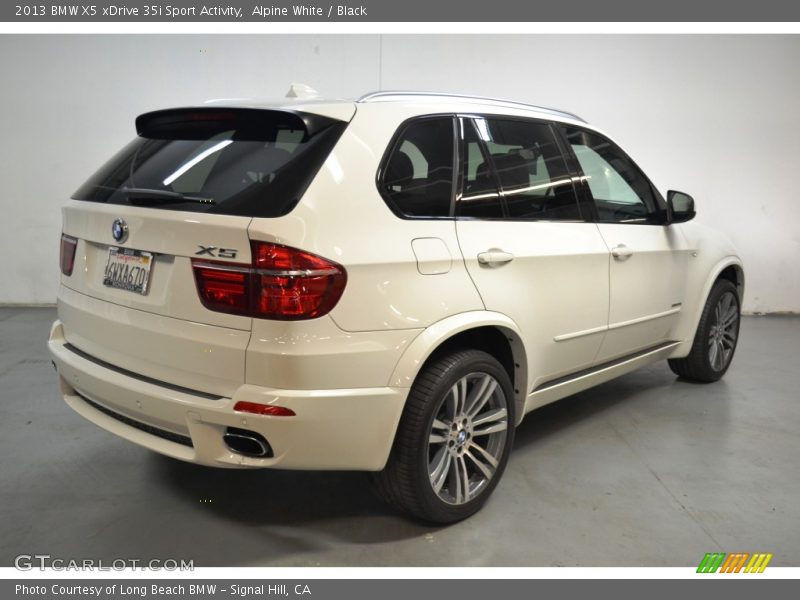 Alpine White / Black 2013 BMW X5 xDrive 35i Sport Activity