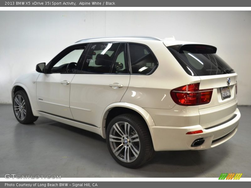 Alpine White / Black 2013 BMW X5 xDrive 35i Sport Activity