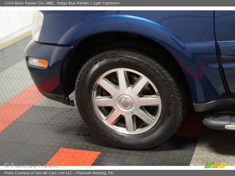 Indigo Blue Metallic / Light Cashmere 2004 Buick Rainier CXL AWD