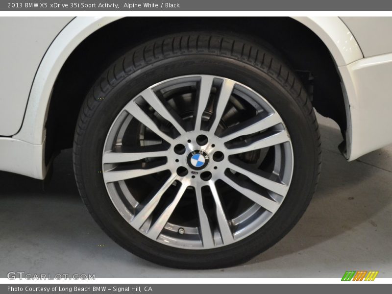 Alpine White / Black 2013 BMW X5 xDrive 35i Sport Activity