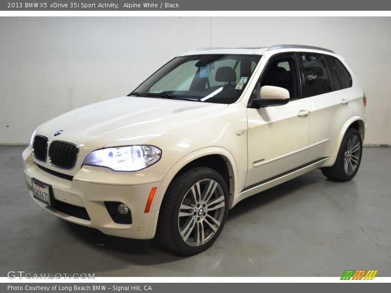 Alpine White / Black 2013 BMW X5 xDrive 35i Sport Activity
