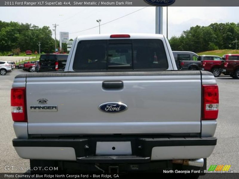 Silver Metallic / Medium Dark Flint 2011 Ford Ranger XLT SuperCab 4x4