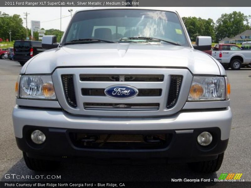 Silver Metallic / Medium Dark Flint 2011 Ford Ranger XLT SuperCab 4x4