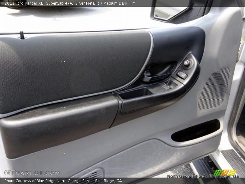 Silver Metallic / Medium Dark Flint 2011 Ford Ranger XLT SuperCab 4x4