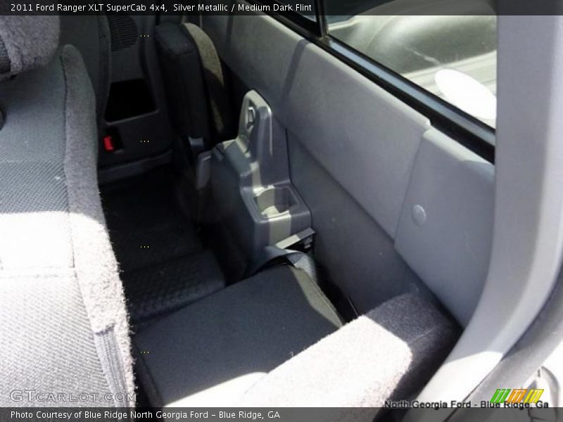 Silver Metallic / Medium Dark Flint 2011 Ford Ranger XLT SuperCab 4x4