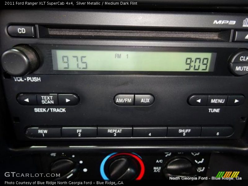 Silver Metallic / Medium Dark Flint 2011 Ford Ranger XLT SuperCab 4x4