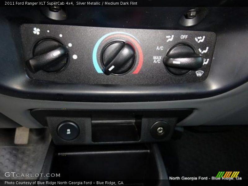 Silver Metallic / Medium Dark Flint 2011 Ford Ranger XLT SuperCab 4x4